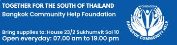 BCHF bangkok community floods